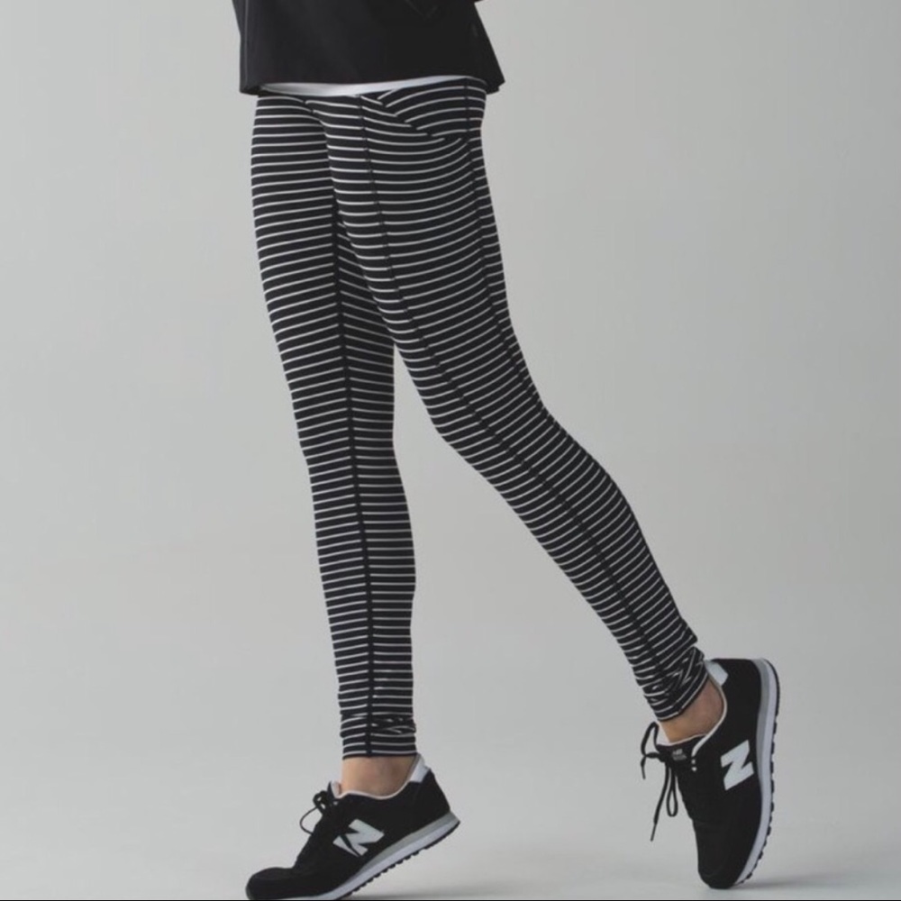 Lululemon 31” Striped Speed Up Tight Legging